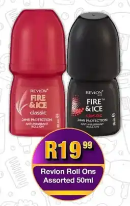 Take 'n Pay Revlon Roll Ons Assorted offer