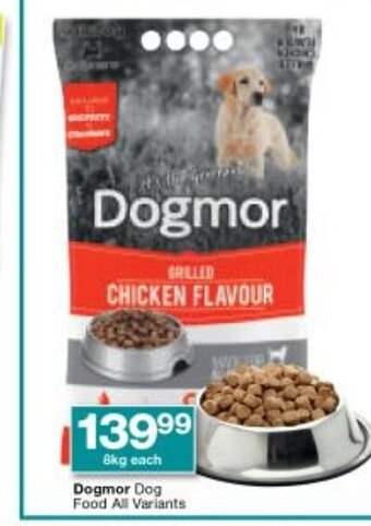 Checkers Dogmor Dog Food All Variants 8kg each offer