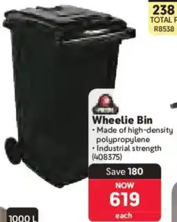 Makro Wheelie Bin offer