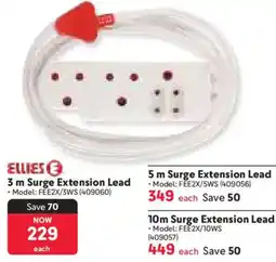 Makro Ellies Surge Extension Lead offer