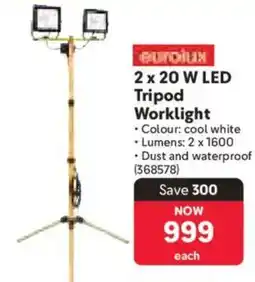 Makro Eurolux 20 W LED Tripod Worklight offer