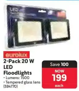 Makro Eurolux 20 W LED Floodlights offer
