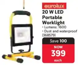 Makro Eurolux 20 W LED Portable Worklight offer
