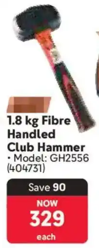 Makro Grip Fibre Handled Club Hammer offer