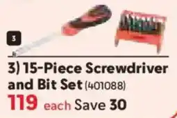 Makro Grip Screwdriver and Bit Set offer