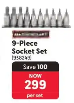 Makro Mastercraft Socket Set offer