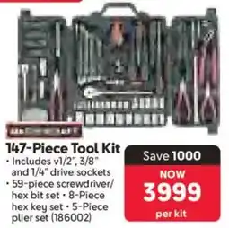 Makro Mastercraft Tool Kit offer
