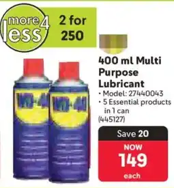 Makro WD-40 Multi Purpose Lubricant offer