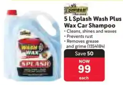 Makro Shield Splash Wash Plus Wax Car Shampoo offer
