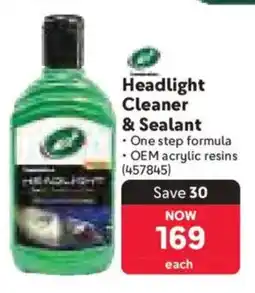 Makro Headlight Cleaner & Sealant offer