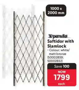 Makro Xpanda Saftidor with Slamlock offer