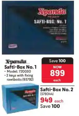 Makro Xpanda Safti-Box No. 1 offer