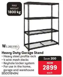 Makro Wild Berry Heavy Duty Garage Stand offer