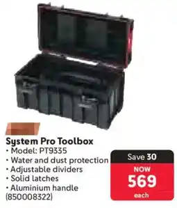 Makro Grip System Pro Toolbox offer