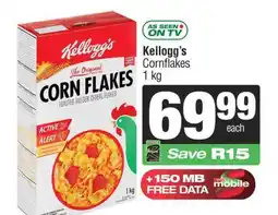 Spar Kellogg’s Cornflakes 1 kg offer