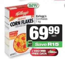 Spar Kellogg's Cornflakes offer