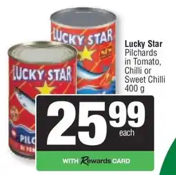 Spar LUCKY STAR PILCHARDS offer