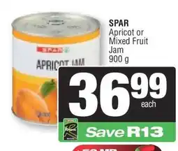 Spar SPAR Apricot or Mixed Fruit Jam offer
