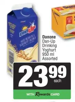 Spar Danone Dan-Up Drinking Yoghurt offer
