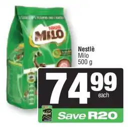 Spar Nestlé Milo offer