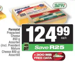 Spar Parmalat Prepacked Cheese offer