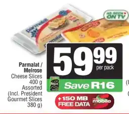 Spar Parmalat / Melrose Cheese Slices offer
