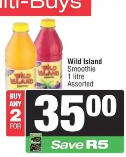 Spar Wild Island Smoothie offer