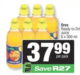 Spar Oros Ready to Drink Juice offer
