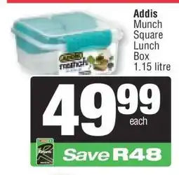 Spar Addis Munch Square Lunch Box offer