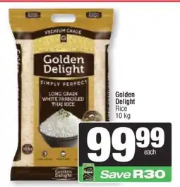 Spar Golden Delight Rice offer