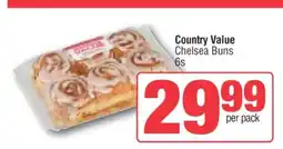 Spar Country Value Chelsea Buns 6s offer
