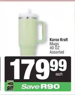 Spar Karoo Kraft Mugs offer