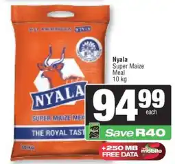 Spar NYALA SUPER MAIZE MEAL offer