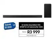 Samsung Samsung B-Series Soundbar 5.1 Ch Subwoofer 2025 HW-B750F/XA offer