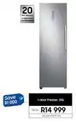 Samsung Samsung 315L 1 Door Freezer RZ32M71107F/FA offer