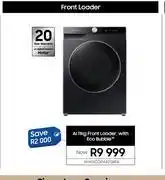 Samsung Samsung AI 11Kg Front Loader With Eco Bubble WW11CGP44DSBFA offer