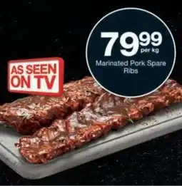 Checkers Hyper Marinated Pork Spare Ribs offer
