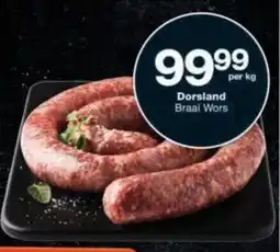 Checkers Hyper Dorsland Braai Wors offer
