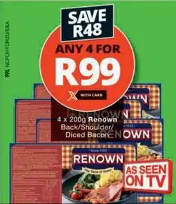 Checkers Hyper Renown Back/ Shoulder/ Diced Bacon offer