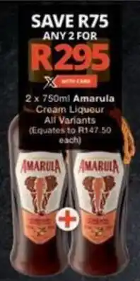 Checkers Hyper Amarula Cream Liqueur All Variants offer