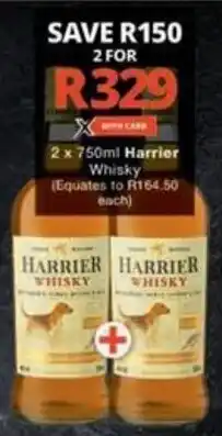 Checkers Hyper Harrier Whisky offer