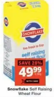 Checkers Hyper Snowflake Self Raising Wheat Flour offer