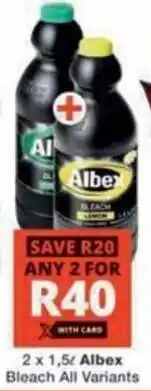 Checkers Hyper Albex Bleach All Variants offer