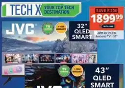 Checkers Hyper JVC 32" 4K QLED Android TV offer