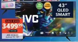 Checkers Hyper JVC 43" 4K QLED Android TV offer