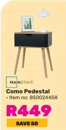 Game Como Pedestal offer