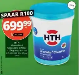 Checkers Hyper HTH Mineralsoft Granular+ Chlorine offer