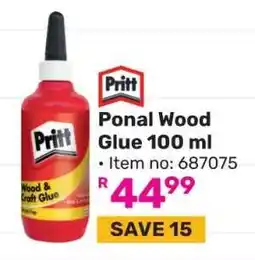 Game Pritt Ponal Wood Glue 100 ml offer