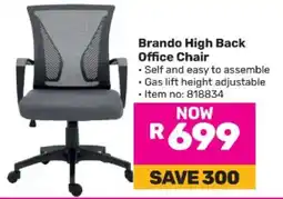 Game Brando High Back Office Chair offer