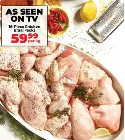 Food Lover's Market 16 Piece Chicken Braai Packs offer